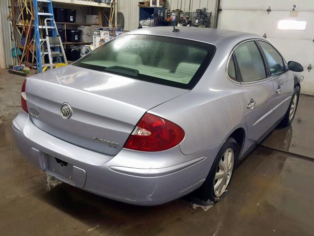 2G4WC582X61219898 - 2006 BUICK LACROSSE C SILVER photo 4