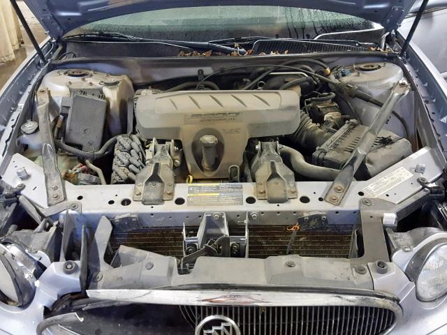 2G4WC582X61219898 - 2006 BUICK LACROSSE C SILVER photo 7