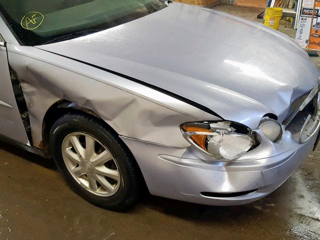 2G4WC582X61219898 - 2006 BUICK LACROSSE C SILVER photo 9