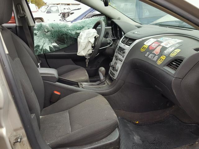 1G1ZH57B494162488 - 2009 CHEVROLET MALIBU 1LT BEIGE photo 5