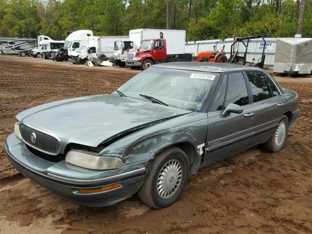 1G4HP52K2XH408629 - 1999 BUICK LESABRE CU GREEN photo 2