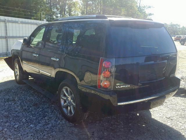 1GKFK03229R297058 - 2009 GMC YUKON DENA BLACK photo 3