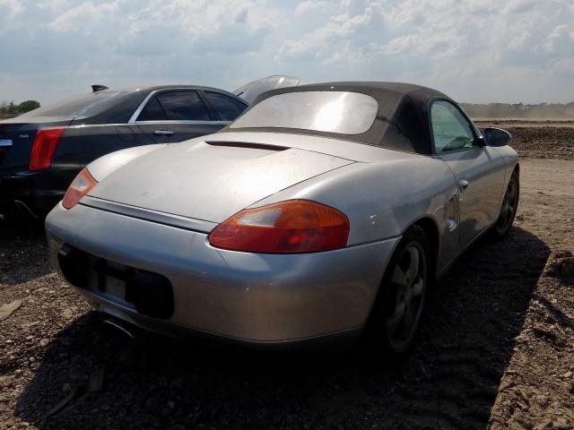 WP0CA2984VS624247 - 1997 PORSCHE BOXSTER SILVER photo 4