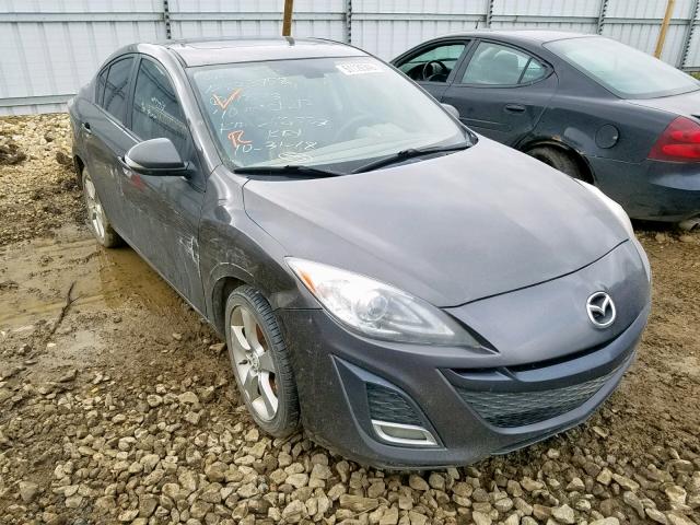 JM1BL1S51A1117743 - 2010 MAZDA 3 S GRAY photo 1