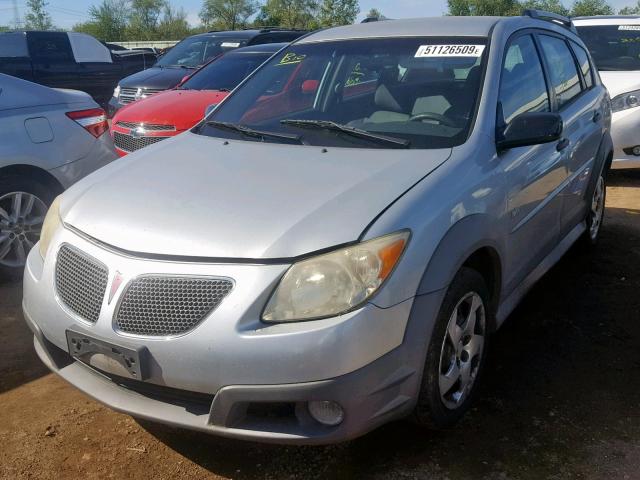 5Y2SL65827Z402982 - 2007 PONTIAC VIBE SILVER photo 2