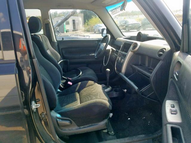 JTLKT324140150338 - 2004 TOYOTA SCION XB 黑色 照片 5