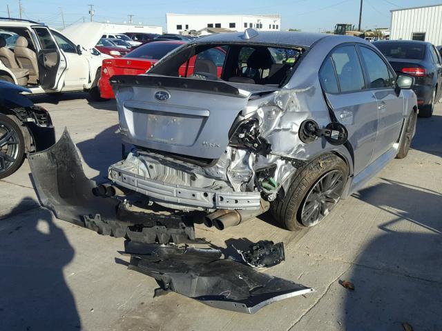 JF1VA1B65H9817441 - 2017 SUBARU WRX SILVER photo 4