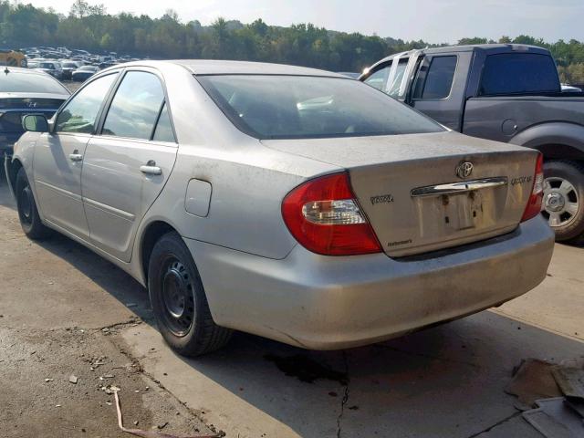4T1BE32KX4U346321 - 2004 TOYOTA CAMRY LE SILVER photo 3
