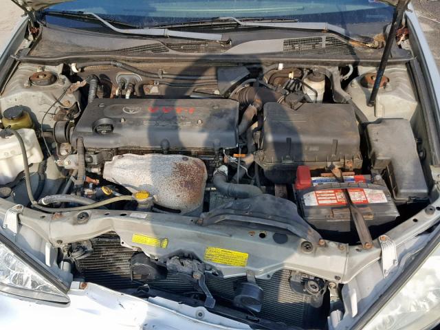 4T1BE32KX4U346321 - 2004 TOYOTA CAMRY LE SILVER photo 7