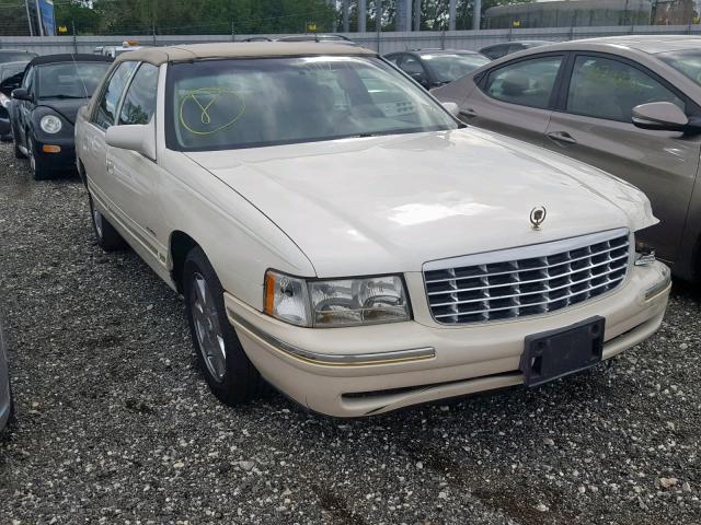 1G6KE54Y6XU702823 - 1999 CADILLAC DEVILLE DE WHITE photo 1