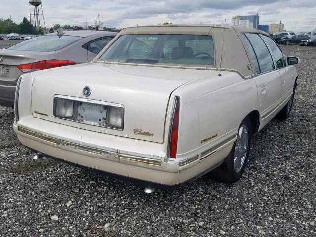 1G6KE54Y6XU702823 - 1999 CADILLAC DEVILLE DE WHITE photo 4