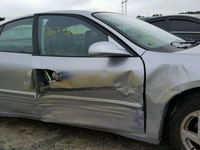 1G2HX52K14U259285 - 2004 PONTIAC BONNEVILLE SILVER photo 9