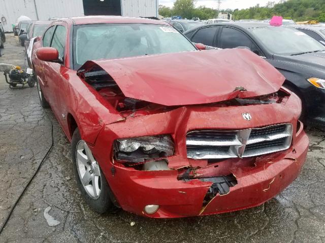 2B3CA3CV0AH117904 - 2010 DODGE CHARGER SX RED photo 1