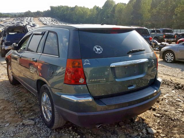 2A8GM68X27R142141 - 2007 CHRYSLER PACIFICA T BLUE photo 3