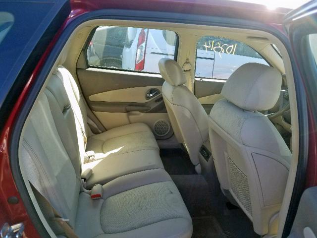 1G1ZU648X5F107729 - 2005 CHEVROLET MALIBU MAX 红色 照片 6