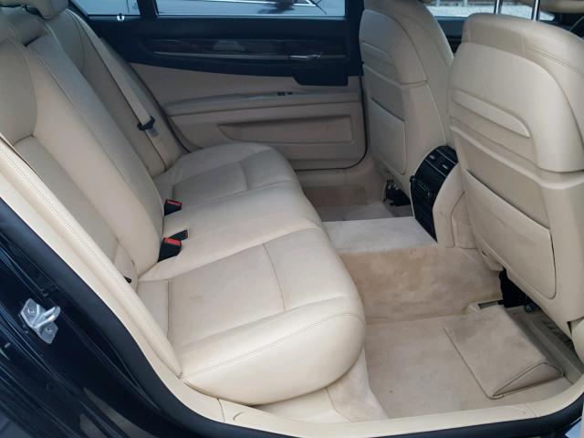 WBAYE8C50DD132908 - 2013 BMW 750LI BLUE photo 6