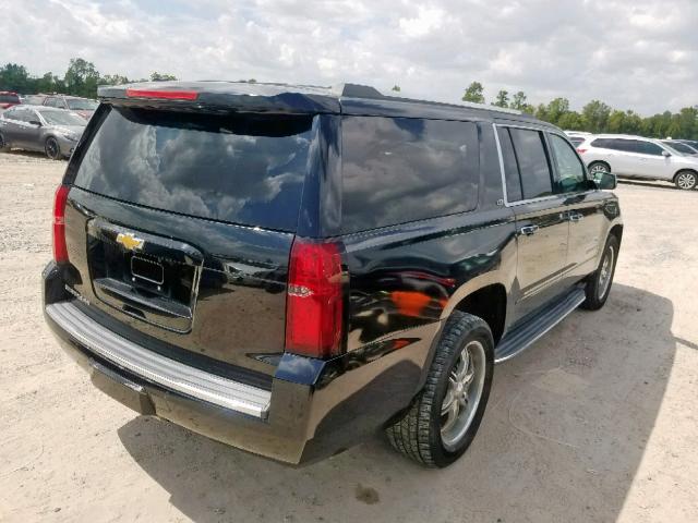 1GNSCKKC6FR206681 - 2015 CHEVROLET SUBURBAN C BLACK photo 4