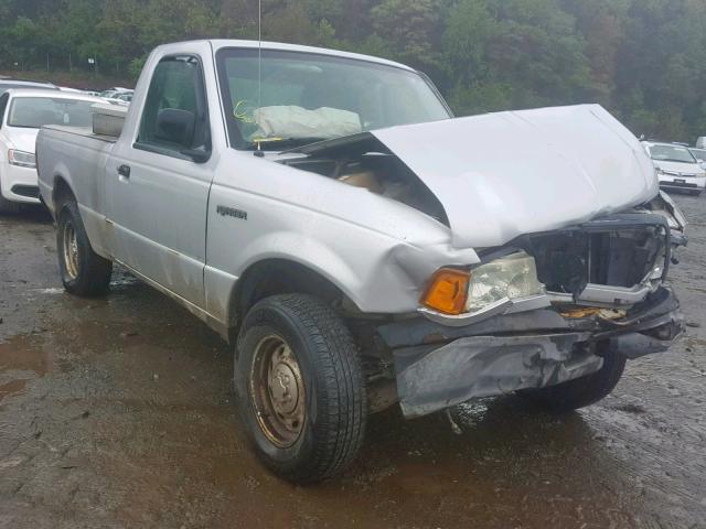 1FTYR10D84PA15005 - 2004 FORD RANGER SILVER photo 1