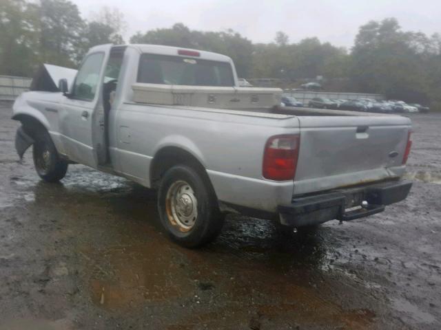 1FTYR10D84PA15005 - 2004 FORD RANGER SILVER photo 3