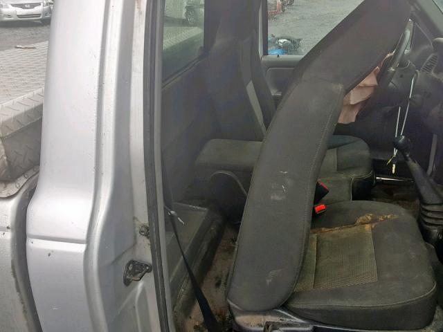 1FTYR10D84PA15005 - 2004 FORD RANGER SILVER photo 6