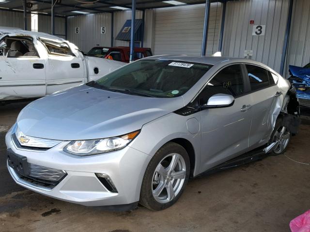 1G1RA6S52HU183382 - 2017 CHEVROLET VOLT LT SILVER photo 2