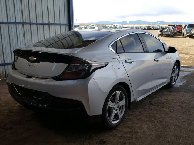 1G1RA6S52HU183382 - 2017 CHEVROLET VOLT LT SILVER photo 4