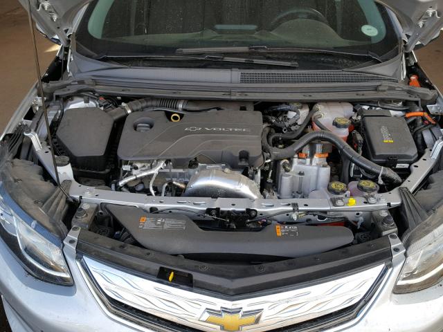 1G1RA6S52HU183382 - 2017 CHEVROLET VOLT LT SILVER photo 7