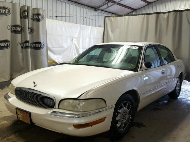 1G4CW54K514251784 - 2001 BUICK PARK AVENU CREAM photo 2