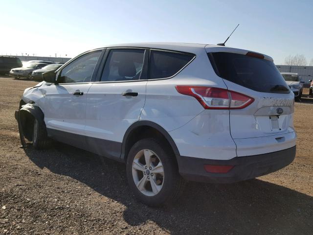 1FMCU0F73EUE25665 - 2014 FORD ESCAPE S WHITE photo 3