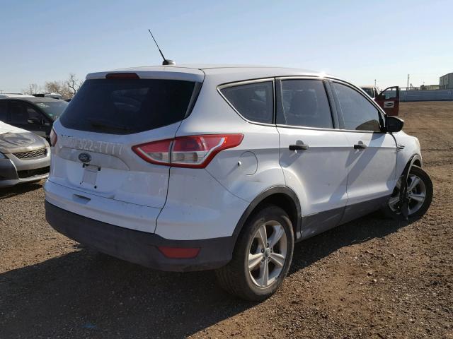 1FMCU0F73EUE25665 - 2014 FORD ESCAPE S WHITE photo 4