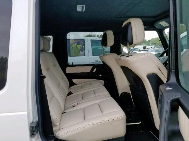 WDCYC3KH2JX290498 - 2018 MERCEDES-BENZ G 550 WHITE photo 6