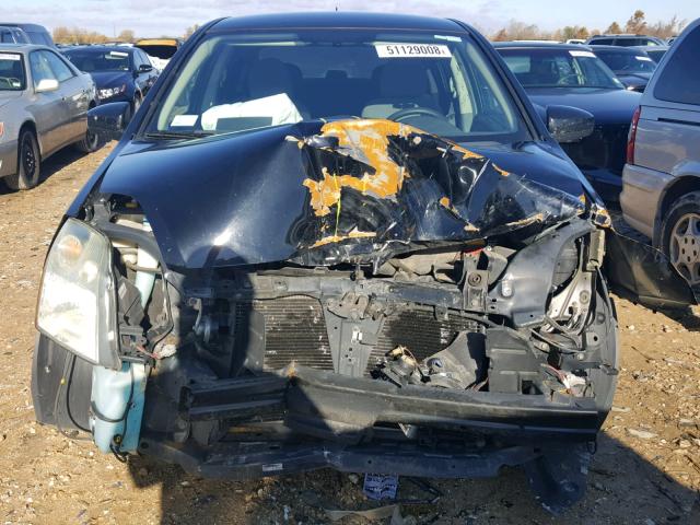 3N1AB61E38L753082 - 2008 NISSAN SENTRA 2.0 BLACK photo 9