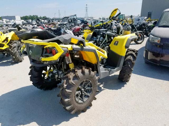 3JBLWAX41KJ002029 - 2019 CAN-AM OUTLANDER YELLOW photo 4