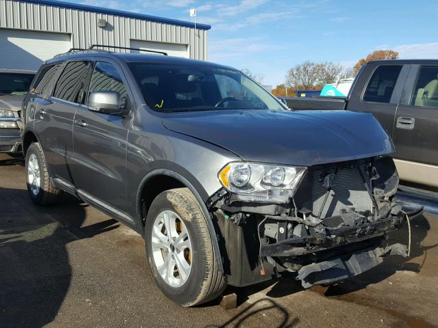 1C4RDJDGXCC153044 - 2012 DODGE DURANGO CR SILVER photo 1