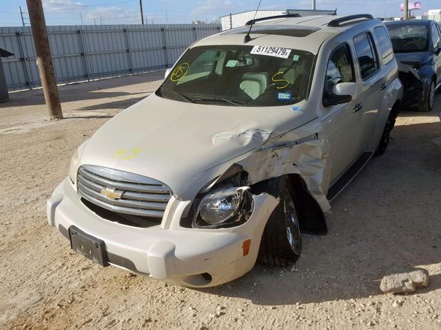 3GNDA33P67S636408 - 2007 CHEVROLET HHR LT WHITE photo 2