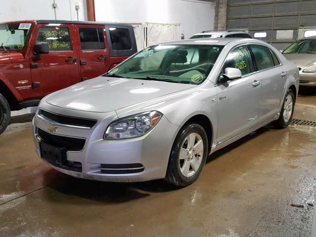 1G1ZF57578F269280 - 2008 CHEVROLET MALIBU HYB GRAY photo 2