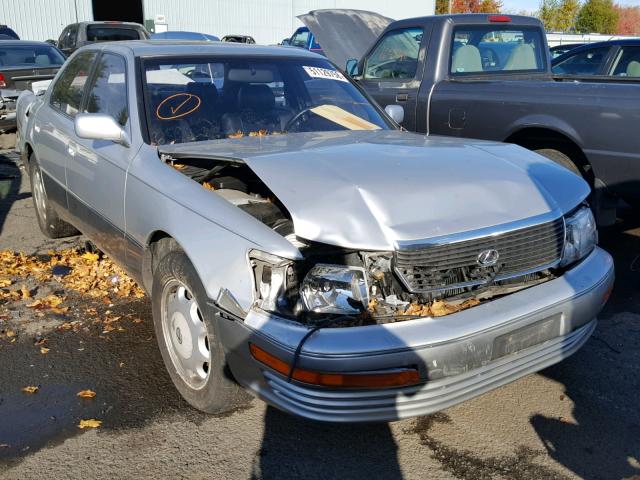 JT8UF11E1P0147680 - 1993 LEXUS LS 400 SILVER photo 1