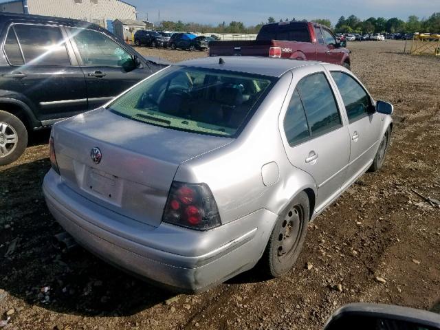 3VWSC29M0YM144820 - 2000 VOLKSWAGEN JETTA GLS SILVER photo 4