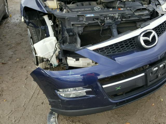 JM3TB28V980162716 - 2008 MAZDA CX-9 BLUE photo 9