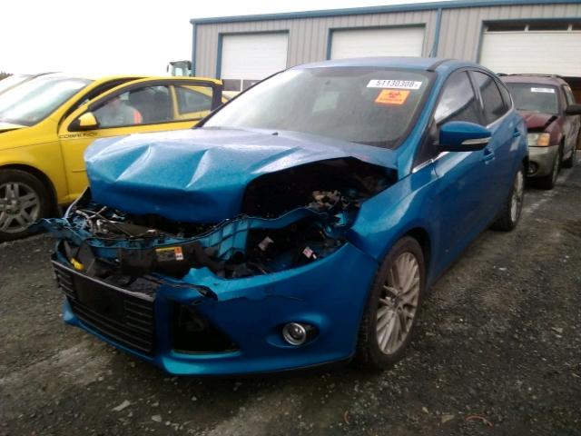 1FADP3N24EL192091 - 2014 FORD FOCUS TITA BLUE photo 2