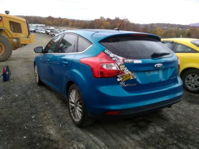 1FADP3N24EL192091 - 2014 FORD FOCUS TITA BLUE photo 3