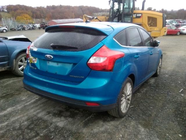 1FADP3N24EL192091 - 2014 FORD FOCUS TITA BLUE photo 4