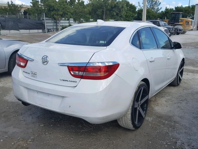 1G4PP5SK2G4105482 - 2016 BUICK VERANO WHITE photo 4