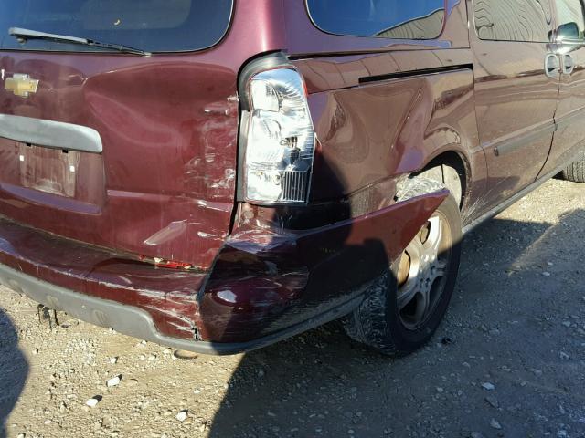 1GNDV23138D201289 - 2008 CHEVROLET UPLANDER L 栗色 照片 9
