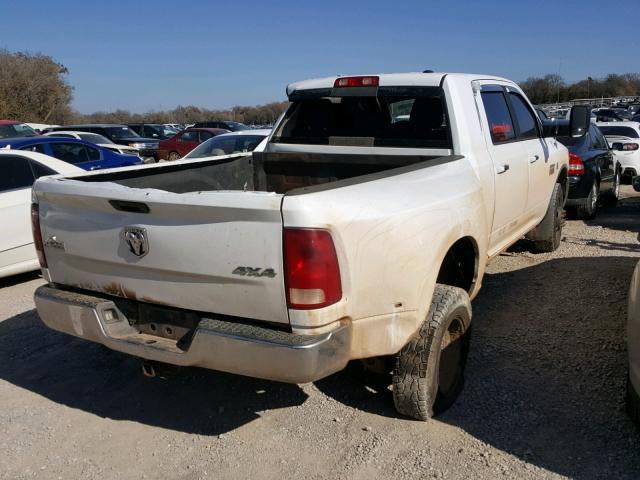 3D73Y4HL2AG148441 - 2010 DODGE RAM 3500 WHITE photo 4