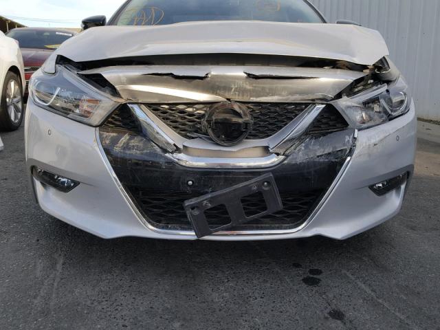 1N4AA6AP0HC416792 - 2017 NISSAN MAXIMA 3.5 SILVER photo 9