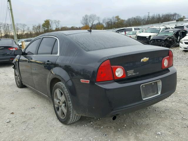 1G1ZD5E15BF178926 - 2011 CHEVROLET MALIBU 2LT BLACK photo 3