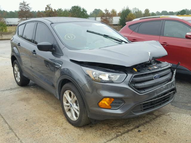 1FMCU0F70JUB58513 - 2018 FORD ESCAPE S CHARCOAL photo 1