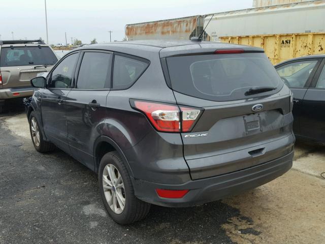 1FMCU0F70JUB58513 - 2018 FORD ESCAPE S CHARCOAL photo 3