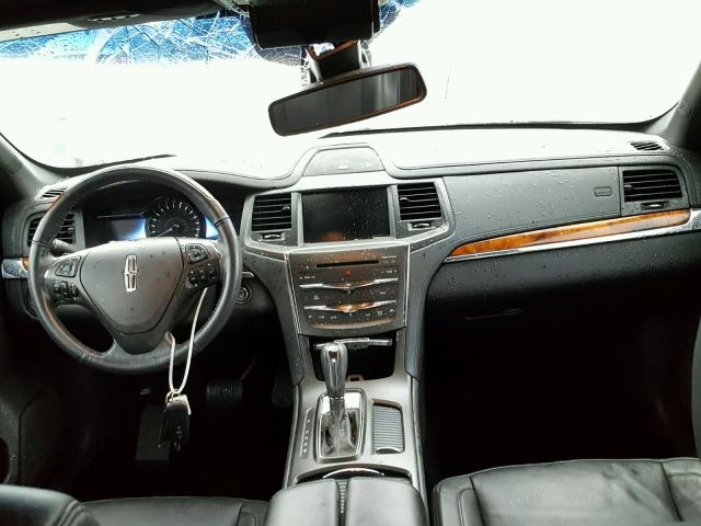 1LNHL9DK5DG617560 - 2013 LINCOLN MKS BLACK photo 9